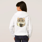 Vrolijke en luchtige hamster (Achterkant volledig)