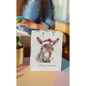 Vrolijke Ezel Westerse Feestdag Medium Cadeauzakje