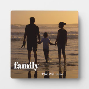Vrolijke Familie Muurkunst Fotoplaat