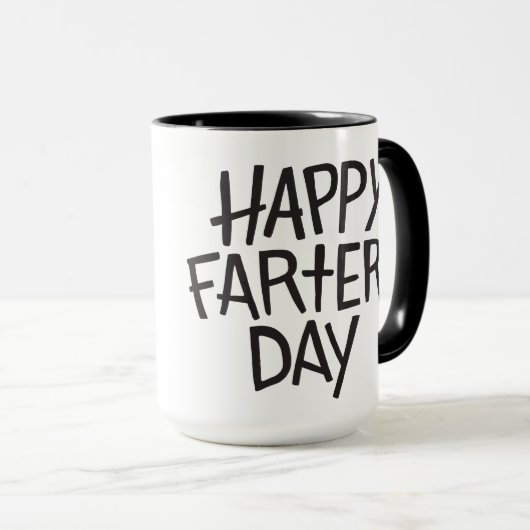 Vrolijke Farters Dag! Mok (Voorkant rechts)