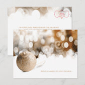 Vrolijke Feestdagen Ansichtkaart (Voorkant / Achterkant)