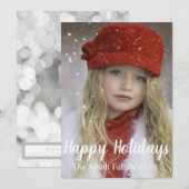 Vrolijke Feestdagen Feestdagenkaart (Voorkant / Achterkant)