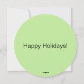 Vrolijke Feestdagen Feestdagenkaart (Achterkant)