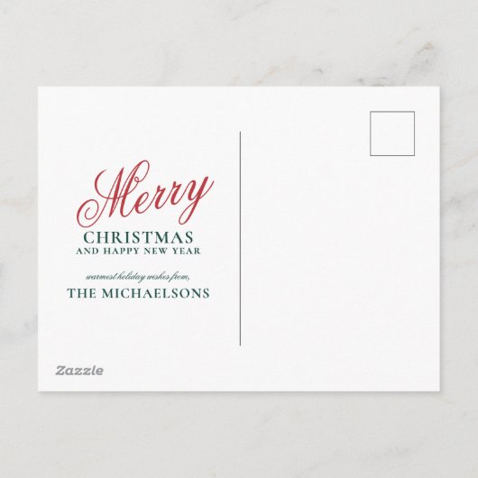 Vrolijke Feestdagen - Wees Vrolijk (Achterkant)