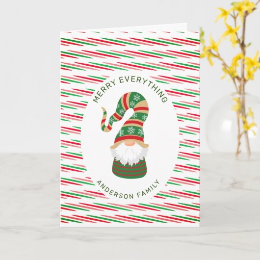 vrolijke feestkaart kaart (Gele Bloem)