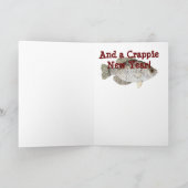 Vrolijke Fishmas Feestdagen Kaart (Binnen)