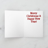 Vrolijke Fishmas Feestdagen Kaart (Binnen)