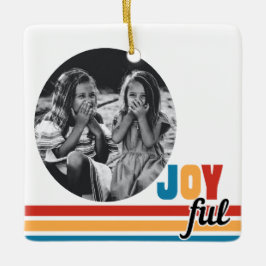 Vrolijke foto Kerstmis Ornament