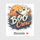 Vrolijke Geest "Boo Crew" Halloween Sticker (Vel)