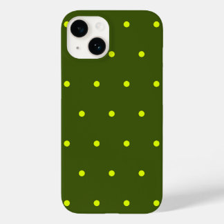 Vrolijke gele stippen Case-Mate iPhone 14 hoesje