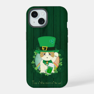 Vrolijke Gember Tabby Ierse Vrolijkheid iPhone 15 Case