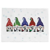 Vrolijke Gnomen Groot Cadeauzakje (Achterkant)