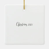 "Vrolijke Gothmas" Keramisch Ornament (Achterkant)