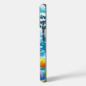 Vrolijke goudvis Case-Mate iPhone case (Achterkant / Links)