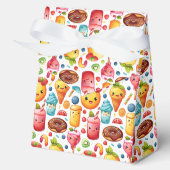 Vrolijke grappige schattige snoepjes bedankdoosjes (Voorkant)