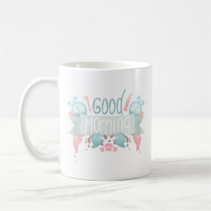 Vrolijke Greet Morning Charming Pastel Custom Koffiemok
