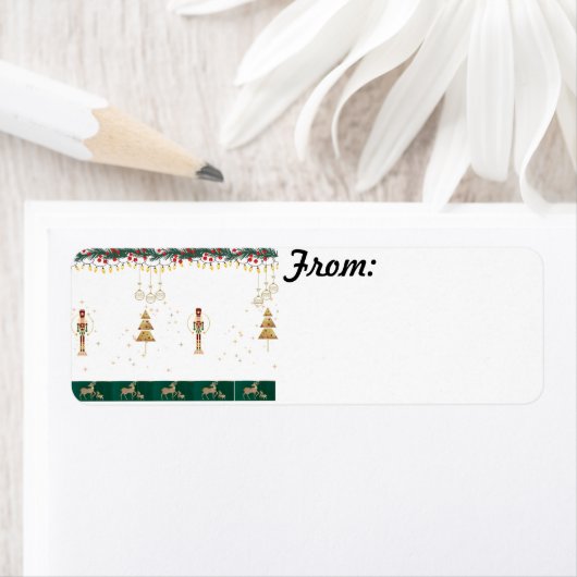 Vrolijke ,grillige vakantie etiket (Insitu)