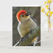 Vrolijke groet kaart (Gele Bloem)