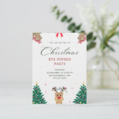 Vrolijke Groeten Kerst Briefkaarten (Staand voorkant)