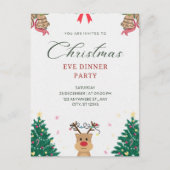 Vrolijke Groeten Kerst Briefkaarten (Voorkant)