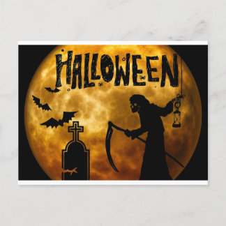 vrolijke halloween briefkaart