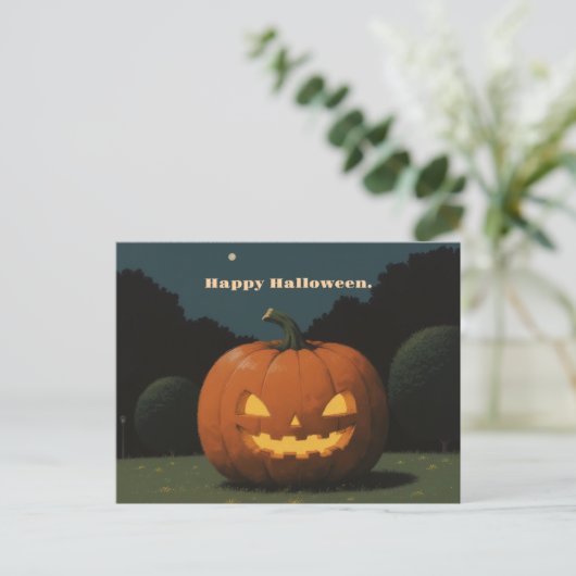 vrolijke halloween briefkaarten (Staand voorkant)
