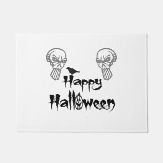 vrolijke halloween deurmat