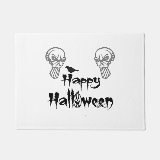 vrolijke halloween deurmat (Voorkant)