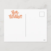 vrolijke halloween feestdagenkaart (Achterkant)
