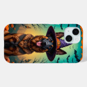 🎃 Vrolijke Halloween Herdersgloei 🐾 Griezelig Sc Case-Mate iPhone Case (Achterkant (horizontaal))