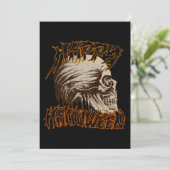 vrolijke halloween kaart (Staand voorkant)