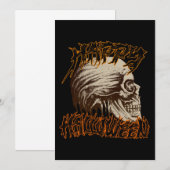 vrolijke halloween kaart (Voorkant / Achterkant)