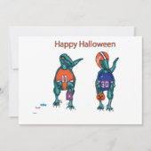 vrolijke halloween kaart (Voorkant)