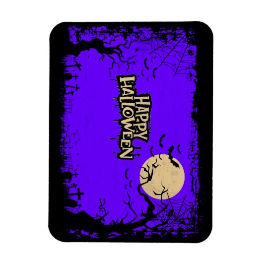 vrolijke halloween magneet (Verticaal)