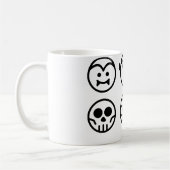 vrolijke halloween mok (Links)