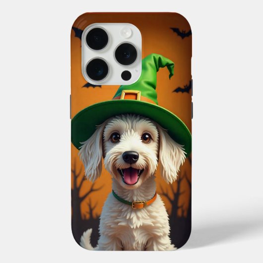 🎃👻 Vrolijke Halloween Puppy Schattige Spookstemm Case-Mate iPhone Case (Achterkant)