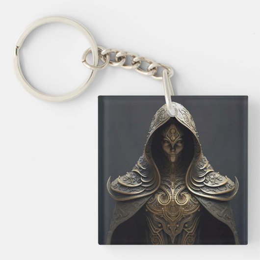 vrolijke halloween sleutelhanger (voorkant)