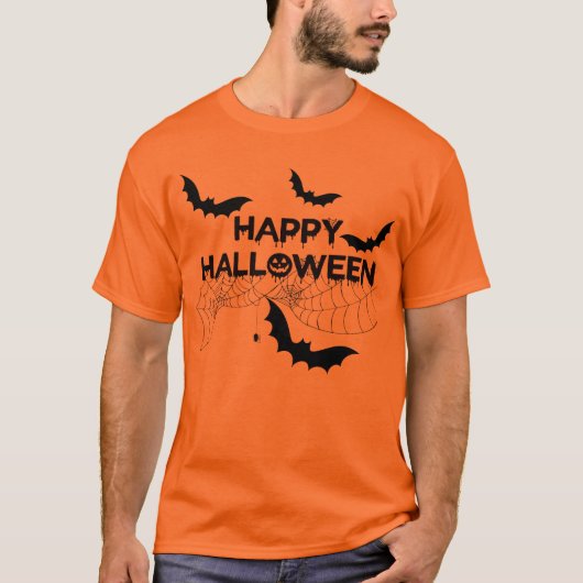 vrolijke halloween t-shirt (Voorkant)