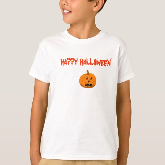 vrolijke halloween t-shirt (Voorkant)