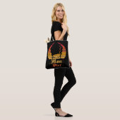 vrolijke halloween tote bag (Op model)