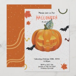 vrolijke Halloween trick or treat Kaart