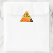 vrolijke hallowenkat sticker (Tas)