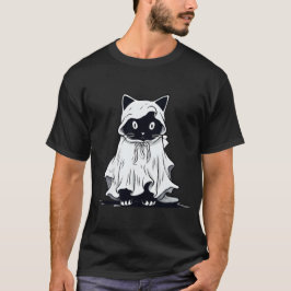 vrolijke hallowenkat t-shirt