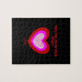 Vrolijke hart puzzel (110 stuks) (Horizontaal)