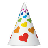 Vrolijke harten feesthoedjes (Links)