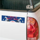 Vrolijke "Have a Nice Day" Koreaanse vlag Art Desi Bumpersticker (Op Truck)