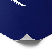 Vrolijke herrijzingsdag met wolken poster (Hoek)