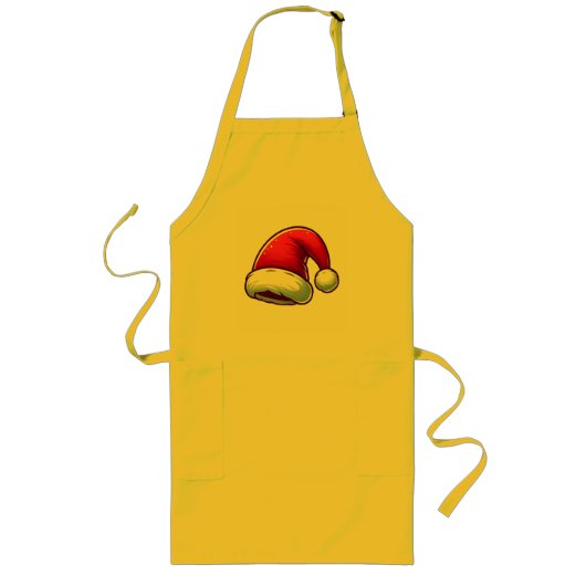 Vrolijke Hersenenwarmer Lang Schort (Voorkant)