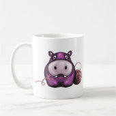 vrolijke hippo - producten koffiemok (Links)