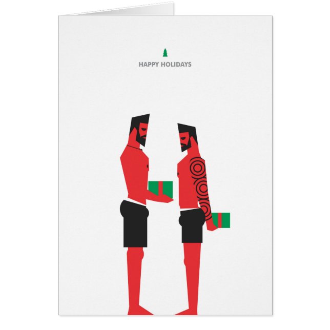 vrolijke homofarkerst 1 (Voorkant)